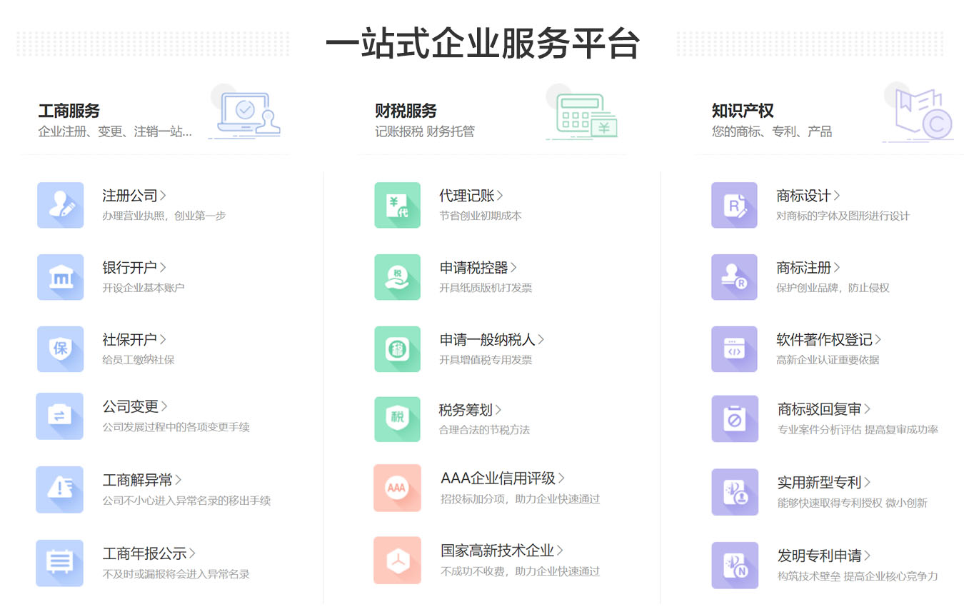 關于珠海代理記賬公司其他服務內容